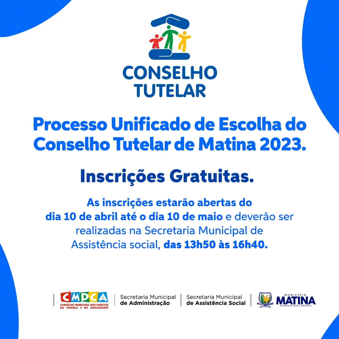 MATINA ABRE INSCRIÇÕES PARA ELEIÇÃO DO CONSELHO TUTELAR