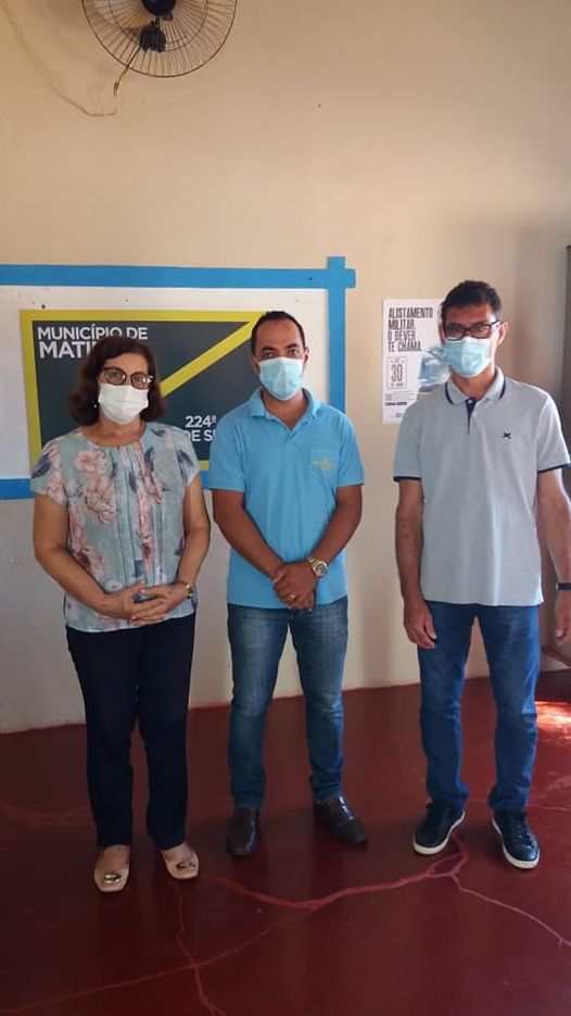PREFEITA VISITA A SEDE DA JUNTA DO SERVIÇO MILITAR