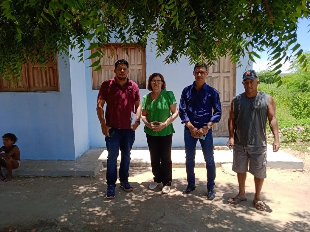 EM FASE FINAL, OBRAS DO MINHA CASA, MINHA VIDA RECEBEM A VISITA DA PREFEITA OLGA GENTIL