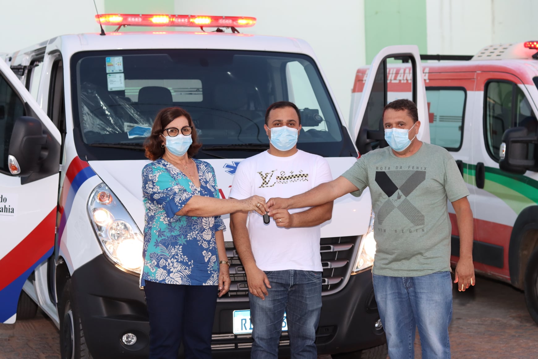 MAIS DUAS AMBULÂNCIAS FORAM INCORPORADAS AO SERVIÇO DO HOSPITAL MUNICIPAL DE MATINA