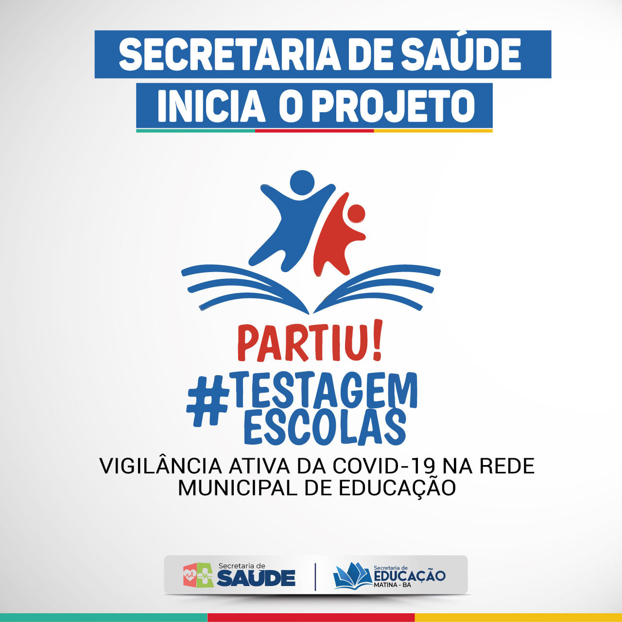 SECRETARIA MUNICIPAL DE SAÚDE DÁ INICIO AO PROJETO PARTIU TESTAGEM NAS ESCOLAS.